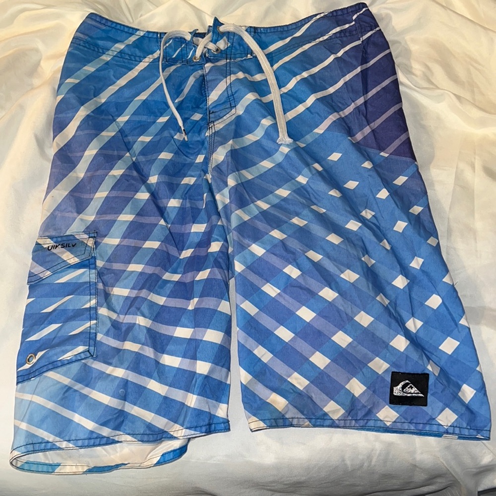 Quiksilver Striped Board Shorts